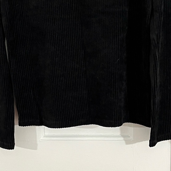 Majestic Filatures Ribbed Cashmere-Blend Long Sleeve Deluxe Tee Shirt Womens XS - Picture 8 of 14